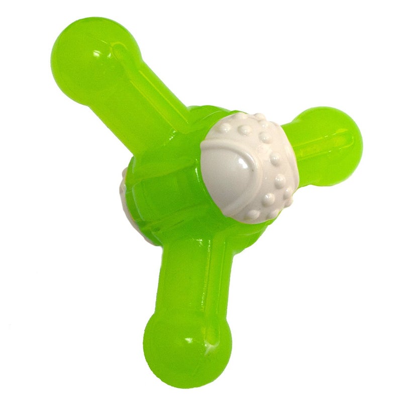 Hyper Pet Hyper Squawkers Dog Jack Durable Dog Toy Designed from TPR and Nylon with an Enticing Giggle Noise Medium - Image 3
